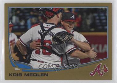 2013 Topps - [Base] - Gold #344 - Kris Medlen /2013