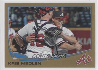 2013 Topps - [Base] - Gold #344 - Kris Medlen /2013