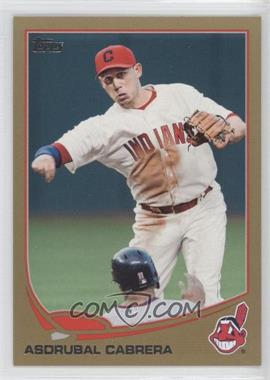 2013 Topps - [Base] - Gold #351 - Asdrubal Cabrera /2013