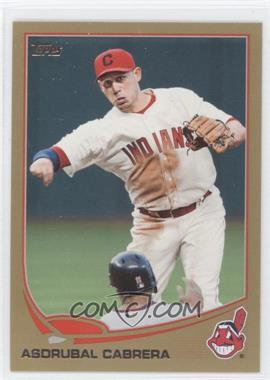 2013 Topps - [Base] - Gold #351 - Asdrubal Cabrera /2013