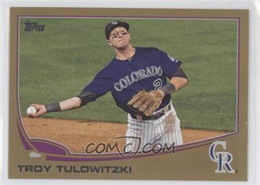 2013 Topps - [Base] - Gold #453 - Troy Tulowitzki /2013