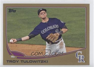 2013 Topps - [Base] - Gold #453 - Troy Tulowitzki /2013