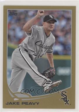 2013 Topps - [Base] - Gold #458 - Jake Peavy /2013