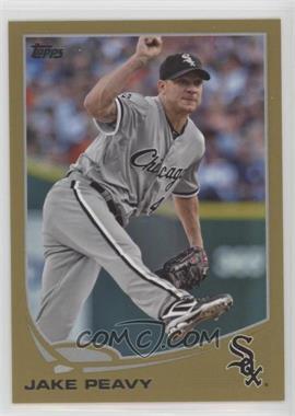 2013 Topps - [Base] - Gold #458 - Jake Peavy /2013