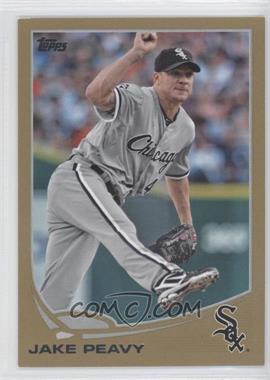 2013 Topps - [Base] - Gold #458 - Jake Peavy /2013