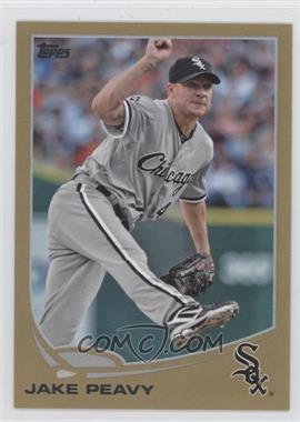 2013 Topps - [Base] - Gold #458 - Jake Peavy /2013