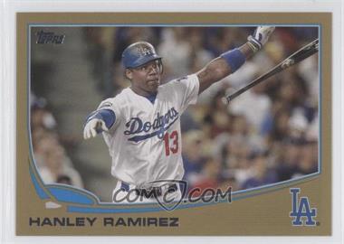 2013 Topps - [Base] - Gold #487 - Hanley Ramirez /2013