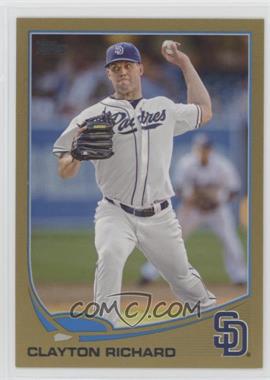 2013 Topps - [Base] - Gold #491 - Clayton Richard /2013