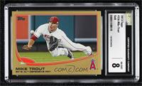Mike Trout [CGC 8 NM/Mint] #/2,013