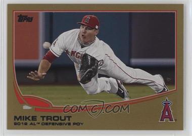 2013 Topps - [Base] - Gold #536 - Mike Trout /2013