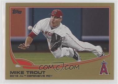 2013 Topps - [Base] - Gold #536 - Mike Trout /2013