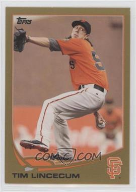 2013 Topps - [Base] - Gold #55 - Tim Lincecum /2013