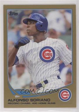 2013 Topps - [Base] - Gold #567 - Alfonso Soriano /2013