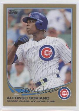 2013 Topps - [Base] - Gold #567 - Alfonso Soriano /2013