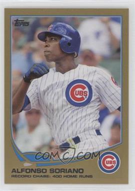 2013 Topps - [Base] - Gold #567 - Alfonso Soriano /2013