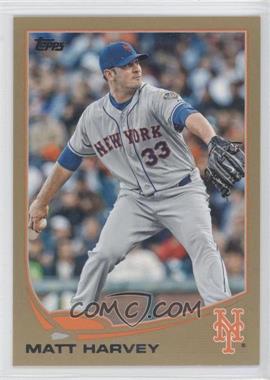 2013 Topps - [Base] - Gold #577 - Matt Harvey /2013