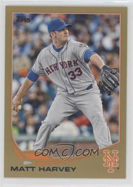 2013 Topps - [Base] - Gold #577 - Matt Harvey /2013