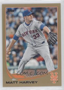 2013 Topps - [Base] - Gold #577 - Matt Harvey /2013