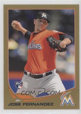 2013 Topps - [Base] - Gold #589 - Jose Fernandez /2013