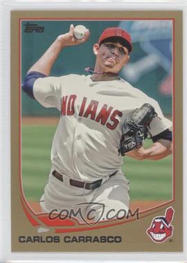 2013 Topps - [Base] - Gold #599 - Carlos Carrasco /2013