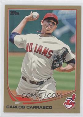 2013 Topps - [Base] - Gold #599 - Carlos Carrasco /2013