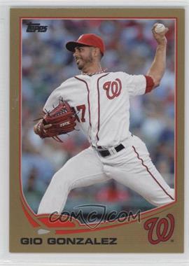 2013 Topps - [Base] - Gold #626 - Gio Gonzalez /2013