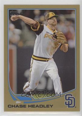 2013 Topps - [Base] - Gold #653 - Chase Headley /2013