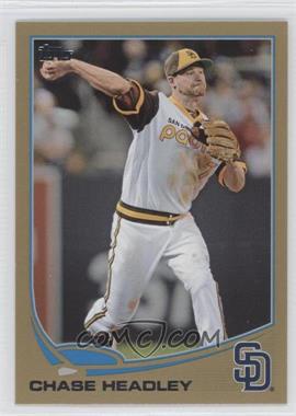 2013 Topps - [Base] - Gold #653 - Chase Headley /2013