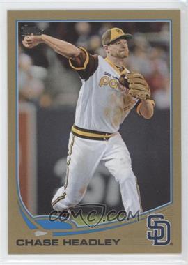 2013 Topps - [Base] - Gold #653 - Chase Headley /2013