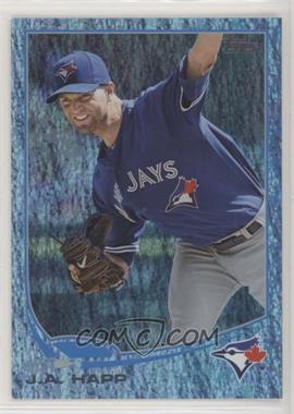 2013 Topps - [Base] - Sapphire Blue #163 - J.A. Happ /25