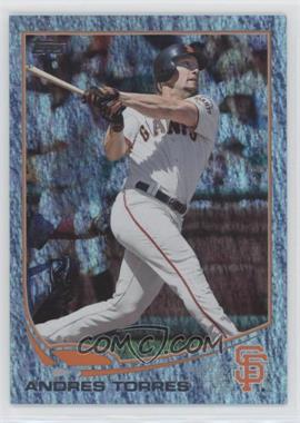 2013 Topps - [Base] - Sapphire Blue #393 - Andres Torres /25