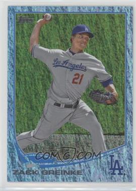 2013 Topps - [Base] - Sapphire Blue #519 - Zack Greinke /25