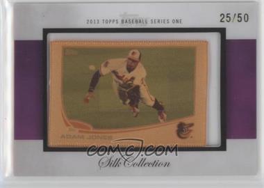 2013 Topps - [Base] - Silk Collection #_ADJO - Adam Jones /50