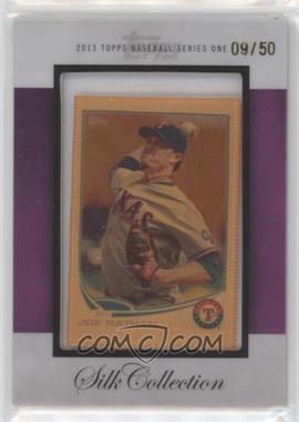 2013 Topps - [Base] - Silk Collection #_JONA - Joe Nathan /50