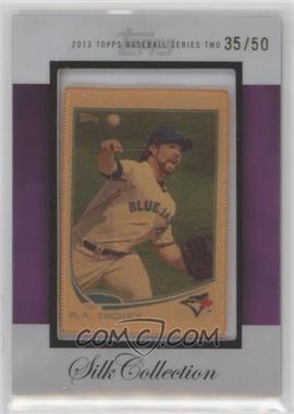 2013 Topps - [Base] - Silk Collection #_RADI - R.A. Dickey /50