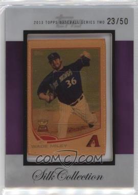 2013 Topps - [Base] - Silk Collection #_WAMI - Wade Miley /50