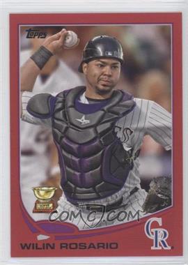 2013 Topps - [Base] - Target Red #375 - Wilin Rosario