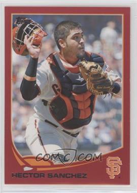 2013 Topps - [Base] - Target Red #405 - Hector Sanchez