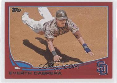 2013 Topps - [Base] - Target Red #412 - Everth Cabrera