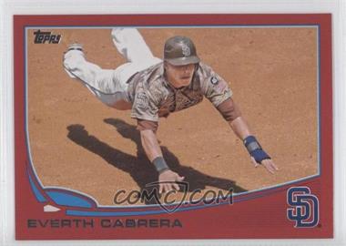 2013 Topps - [Base] - Target Red #412 - Everth Cabrera