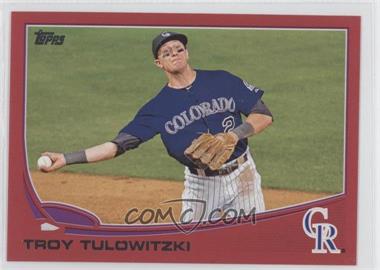 2013 Topps - [Base] - Target Red #453 - Troy Tulowitzki