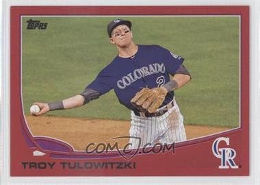 2013 Topps - [Base] - Target Red #453 - Troy Tulowitzki