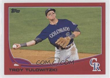 2013 Topps - [Base] - Target Red #453 - Troy Tulowitzki