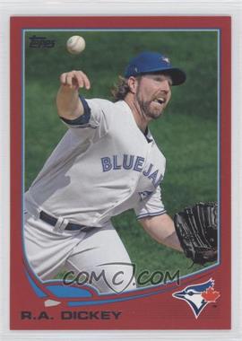 2013 Topps - [Base] - Target Red #554 - R.A. Dickey