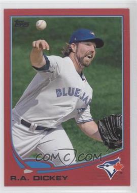 2013 Topps - [Base] - Target Red #554 - R.A. Dickey