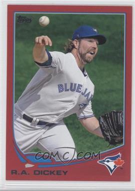 2013 Topps - [Base] - Target Red #554 - R.A. Dickey