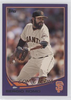 2013 Topps - [Base] - Toys R Us Purple #154 - Sergio Romo