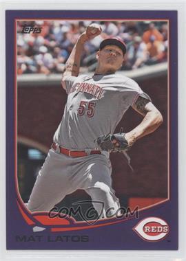 2013 Topps - [Base] - Toys R Us Purple #155 - Mat Latos