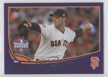 2013 Topps - [Base] - Toys R Us Purple #256 - Madison Bumgarner