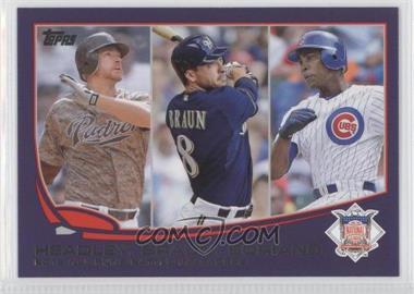 2013 Topps - [Base] - Toys R Us Purple #272 - League Leaders - 2012 NL Runs Batted In Leaders (Chase Headley, Ryan Braun, Alfonso Soriano)